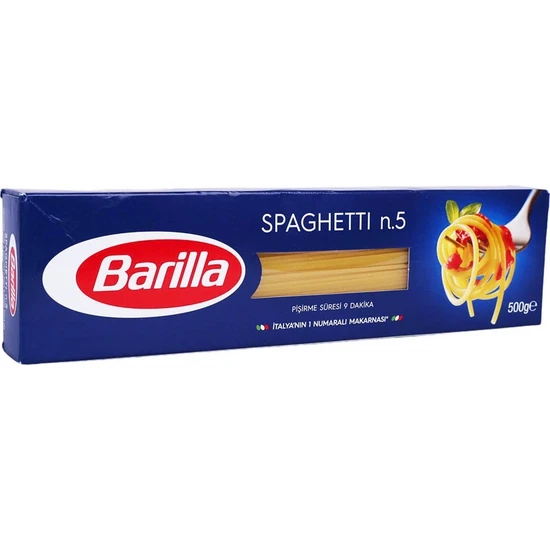 Barilla Spaghetti Makarna 500 gr