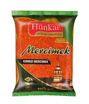 HÜNKAR KIRMIZI MERCİMEK YAPRAK 5 KG