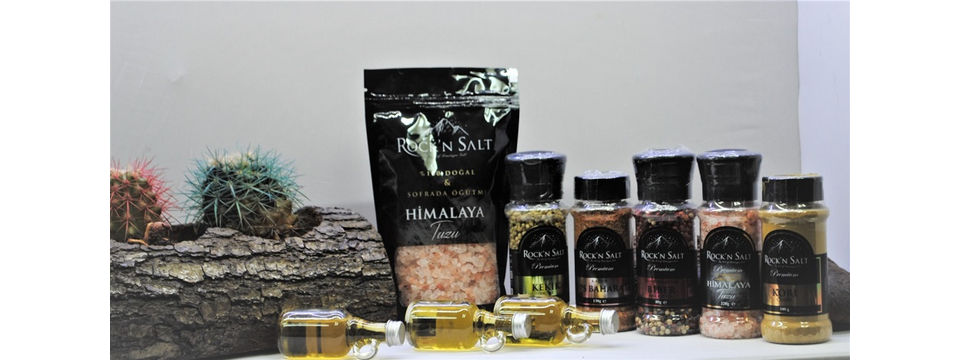 Rock'N Salt Himalaya Tuzu ve Baharatlar